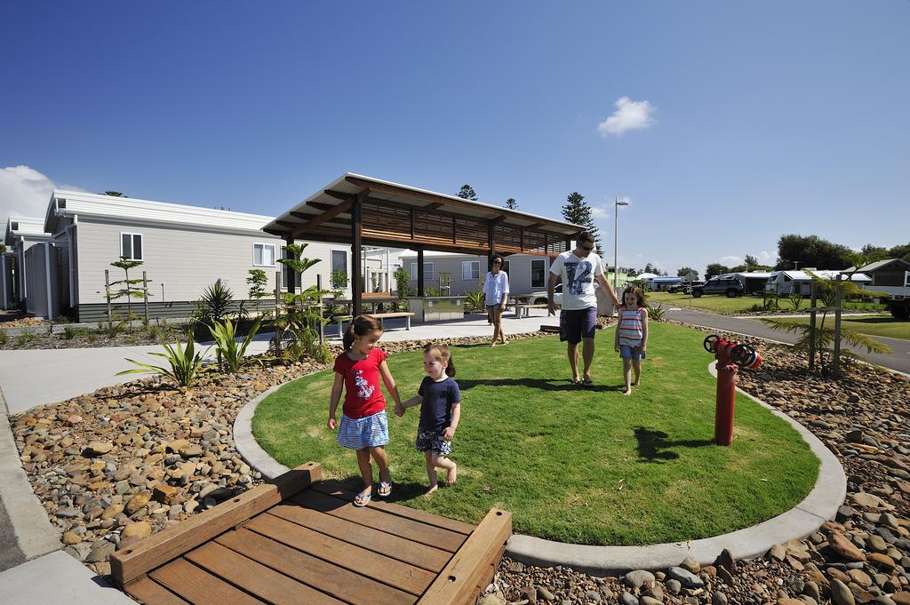 Nrma Stockton Beach Holiday Park酒店 外观 照片